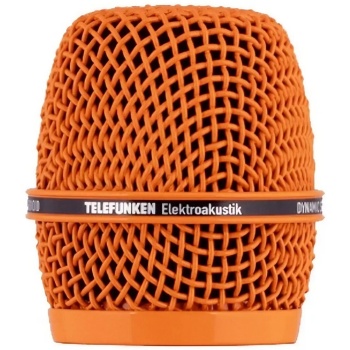 Telefunken 01 0048 HD03-ORNG Mikrofon Izgarası (Turuncu) | M80 ve M81 İçin Renkli Yedek Izgara